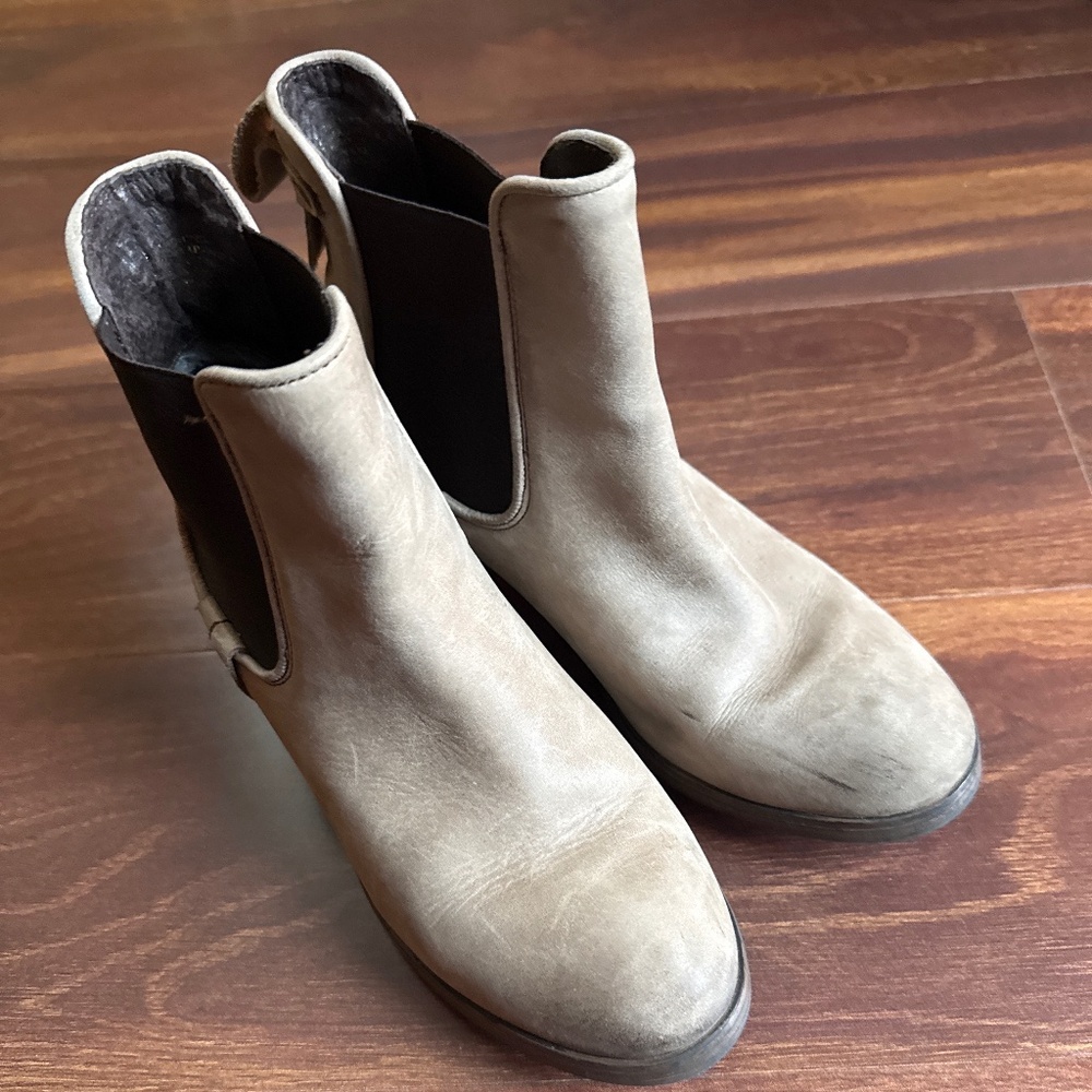 STEVE MADDEN Leather Boots Size EU 38 or size US 7